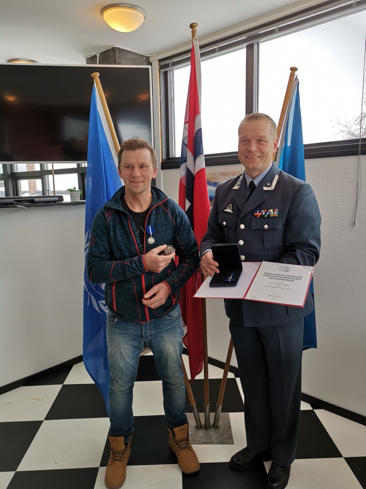 Medaljeutdeling og ny leder i NVIO Røros