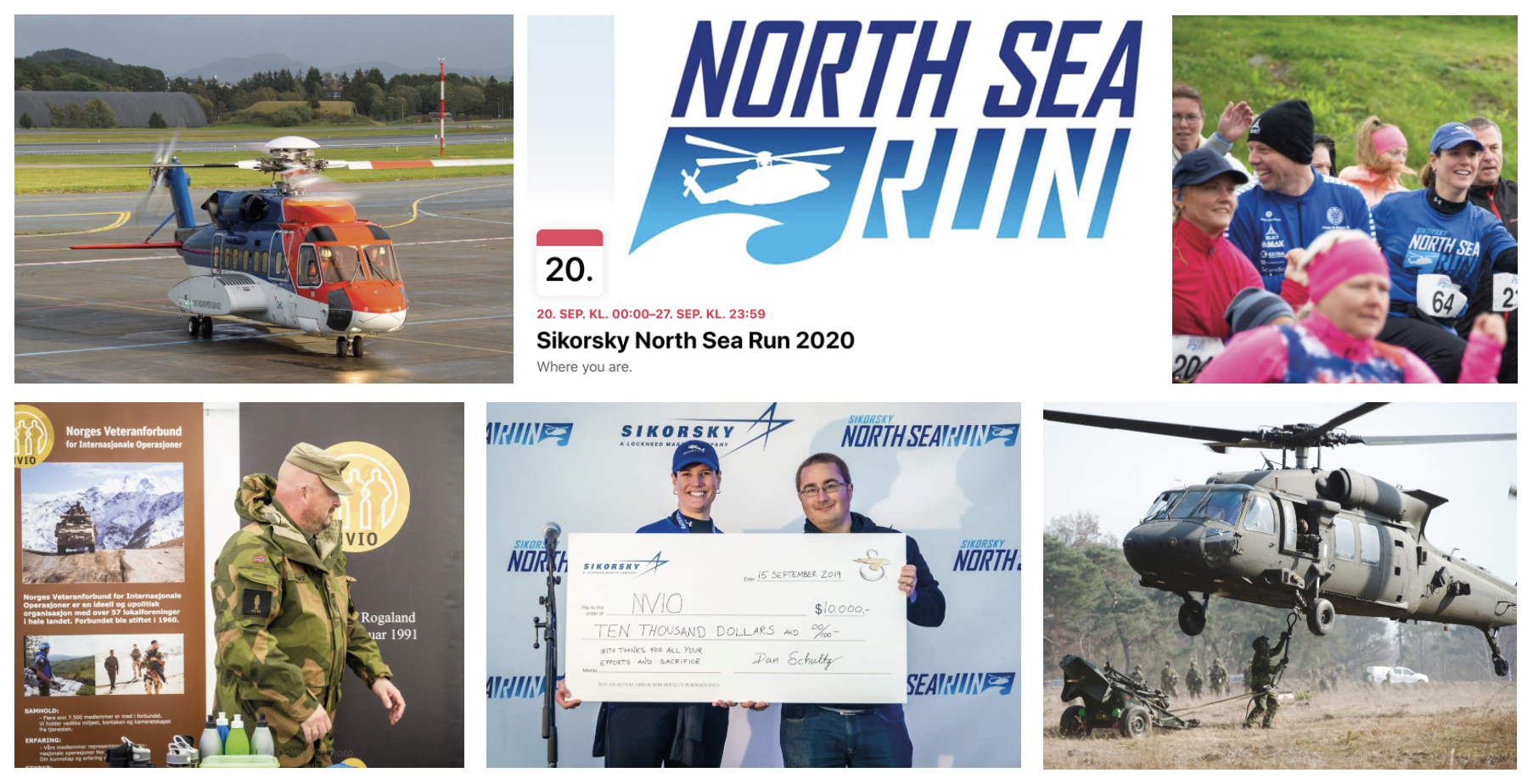 Løp North Sea Race og støtt NVIO