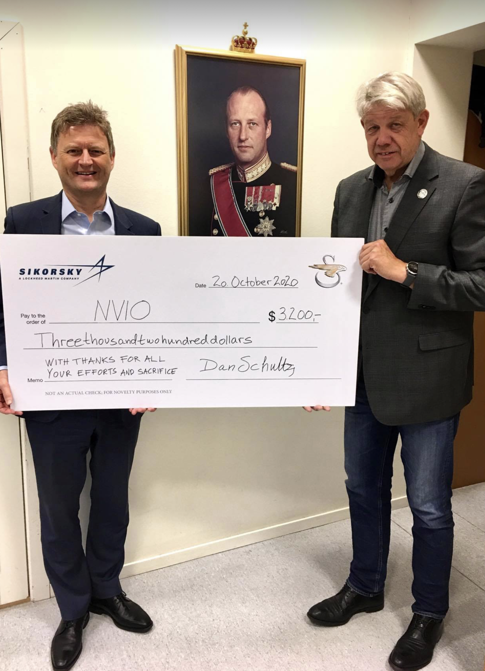 With thanks for all your effort and sacrifice