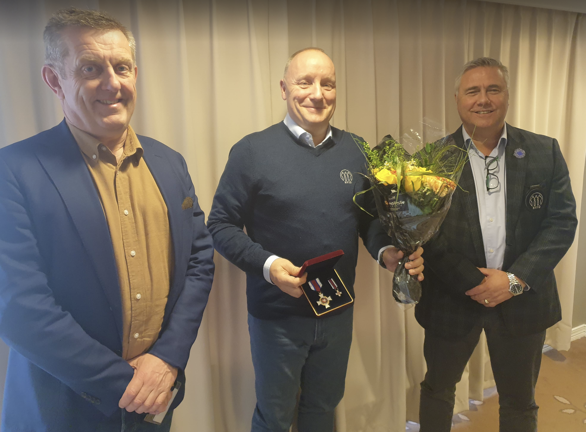 Hederstegn i gull til Dag-Magne Lunde