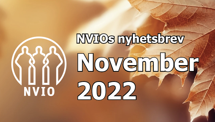 NVIOs Nyhetsbrev november